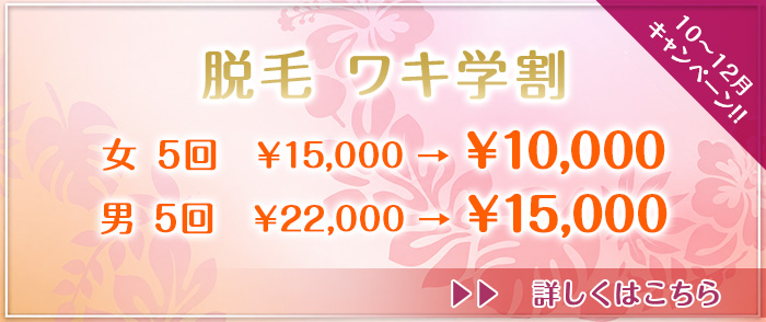 10～12月キャンペーン